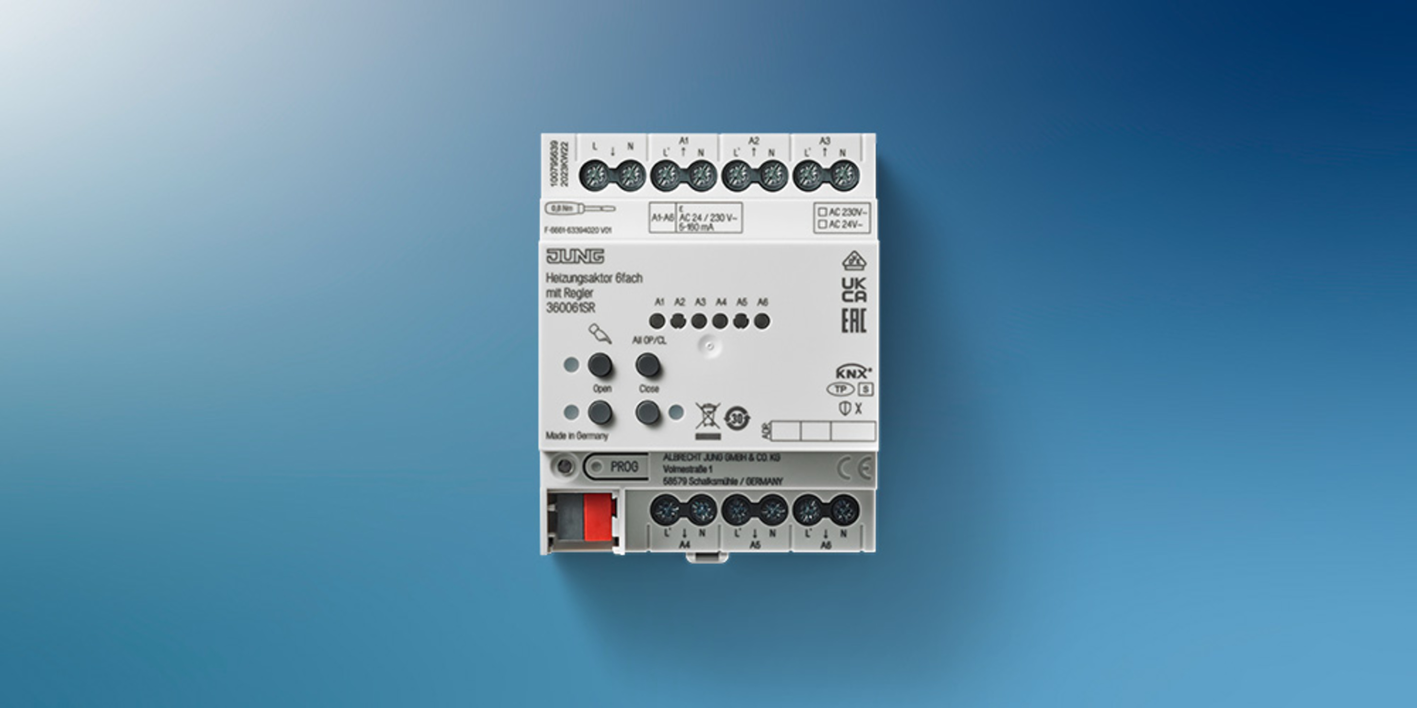 KNX Heizungsaktor 6-fach bei Ackermann Elektronic in Fahrenbach